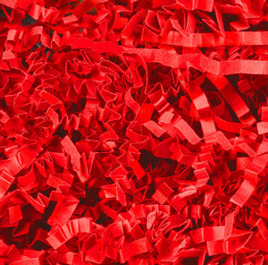 ShredAstic®️ Red ZigZag Shredded Paper crinkle cut