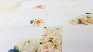 Peach, Blush, Bridal (Pack of 12) Floristry Cards