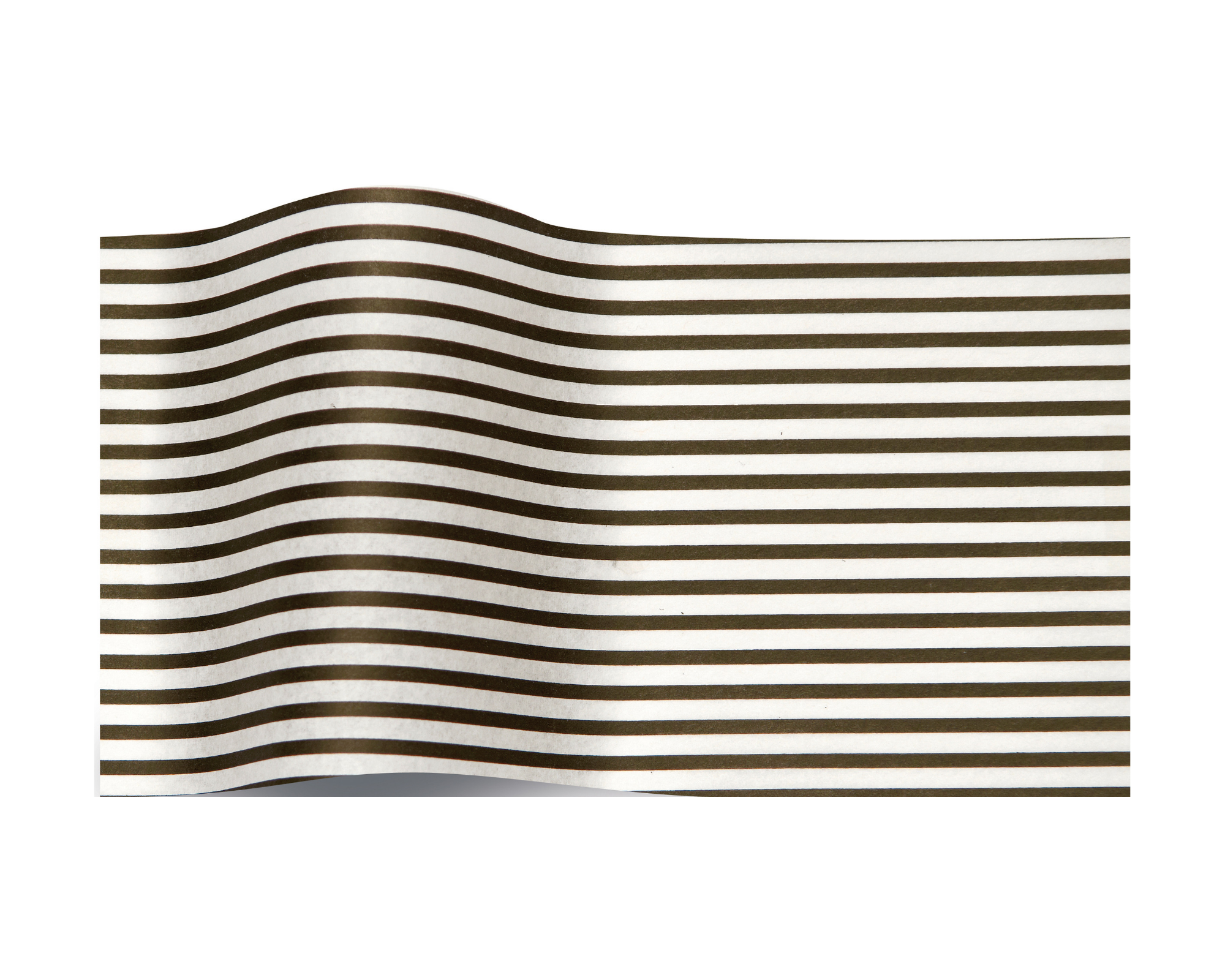 ShredAstic Luxury Black & White Pinstripe Tissue Paper + 3M Natural Jute
