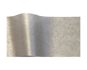 ShredAstic Luxury Pewter Pearlesense Tissue Paper + 3M Natural Jute