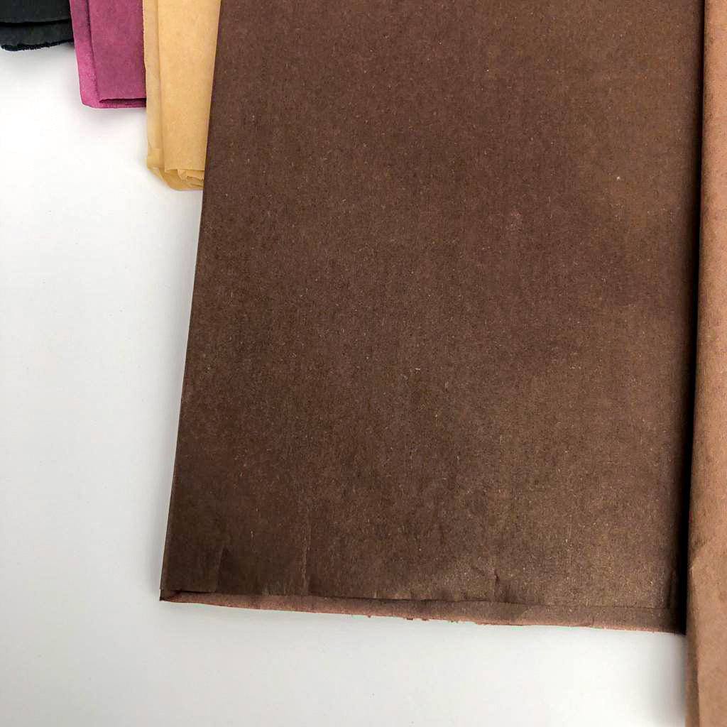 ShredAstic Luxury Chocolate Brown Tissue Paper + 3M Natural Jute