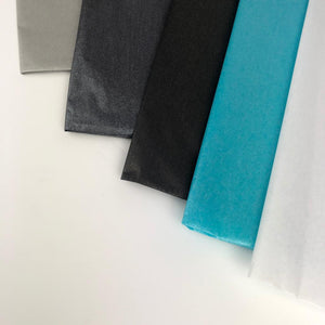 ShredAstic Luxury Turquoise Pearlesense Tissue Paper + 3M Natural Jute