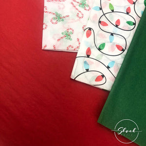 ShredAstic Luxury Scarlet STANDARD Tissue Paper + 3M Natural Jute