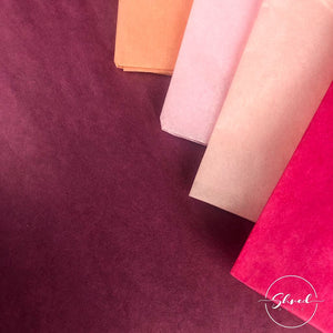 ShredAstic Luxury Claret STANDARD Blushes Tissue Paper + 3M Natural Jute