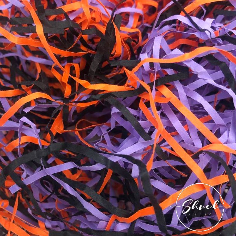 ShredAstic®️ Halloween Collection - Trick or Treat Mix Shredded Paper