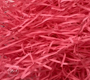 Candy Pink Shredded Paper