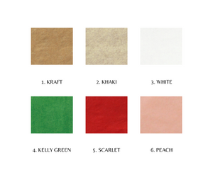 ShredAstic Luxury Khaki WAXED Tissue Paper